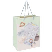Artículo Bolsa de regalo para bebé niño - Ideal para regalos de nacimiento - 23 cm - 2 unidades