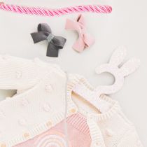 Artículo Bolsas de regalo para bebés niñas, bolsas de regalo de nacimiento, 23×18cm, 2 unidades