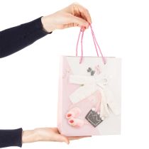 Artículo Bolsas de regalo para bebés niñas, bolsas de regalo de nacimiento, 23×18cm, 2 unidades