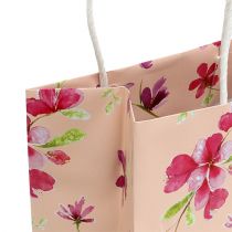 Bolsas de regalo con flores 20cm x 11cm x 25cm 6pcs
