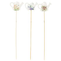 Artículo Estacas decorativas para regaderas, ideales para ramos de flores y decoración floral de balcones, 34 cm, 12 unidades.