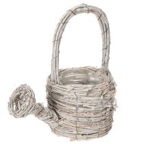 Artículo Regadera decorativa con un elegante diseño tejido para una decoración elegante del hogar, 26 cm