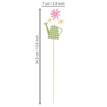 Artículo Adornos de regadera para la decoración primaveral en el jardín o macetas (12 piezas)