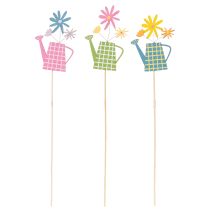 Artículo Adornos para regaderas, ideales para decorar el jardín o las macetas en primavera (12 unidades).