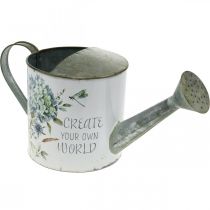 Maceta regadera hortensia decoración de jardín jardinera metal 15cm