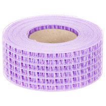 Artículo Cinta de malla morada, 4,5 cm de ancho, rollo de cinta decorativa para manualidades creativas, 10 m