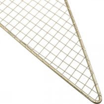 Estrella Metálica Malla Deco Estrella Metal Deco Oro Ø47cm