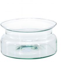 Artículo Cuenco de cristal cuenco decorativo cuenco de cristal Ø16cm H8cm