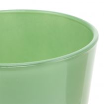 Artículo Maceta de cristal Ø10cm H8.5cm verde menta