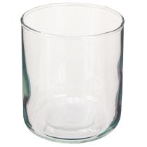 Artículo Jarrón de cristal, florero, jarrón decorativo en incoloro Ø9cm H10cm