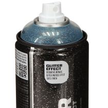 Artículo Pintura en aerosol con efecto Montana Glitter Spray Azul Cosmos 400ml
