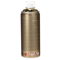 Artículo Pintura en aerosol decorativa con efecto cromo dorado, Montana Cans 400ml