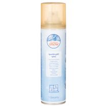 Artículo Spray de purpurina dorada para decoración navideña, 150 ml