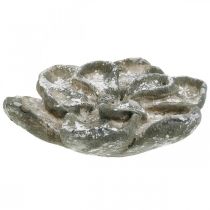 Decoración de tumbas, decoración de hormigón, decoración de jardín, rosa de hormigón Ø15,5cm