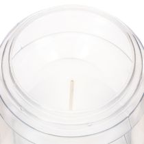 Artículo Farol para vela funeraria con tapa negra, 23 cm.
