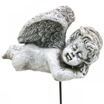Tumba decoración deco plug ángel tumba ángel en palo 6cm 4pcs