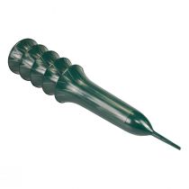 Artículo Jarrón para tumba verde oscuro 36cm 5ud