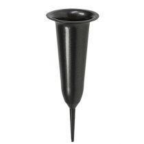 Artículo Jarrón para tumba antracita 28,5 cm