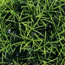 Artículo Bola de hierba bola decorativa artificial verde Ø18cm 1ud