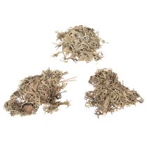 Artículo Musgo decorativo, musgo gris para manualidades, 500 g