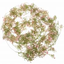 Guirnalda de gypsophila Rosa 180cm