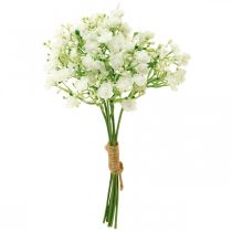 Artículo Gypsophila artificial blanca L30cm 12 piezas