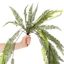 Artículo Helecho artificial, rama decorativa de helecho para pegar y colgar, 118 cm.