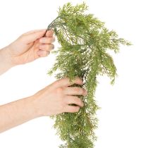 Artículo Guirnalda decorativa de ramas de coníferas para mesa y ventana, 115 cm.