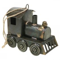 Artículo Adornos para árboles de Navidad Locomotora Navidad metal H7.5cm