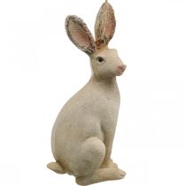 Artículo Figura conejito de pascua para colgar decoración pascua poliresina H9.5cm 4pcs