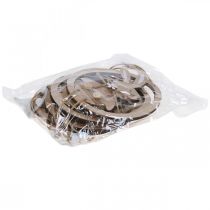 Artículo Colgante decorativo de madera decoración de Pascua conejito en un huevo 9×1,5×23cm 6 piezas