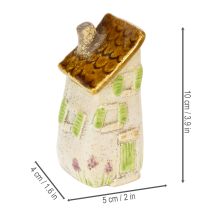 Artículo Decoración de cerámica para interiores y macetas. Ideal como regalo. 10 cm (3 piezas).