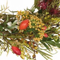 Corona decorativa escaramujos corona de otoño artificial flores artificiales Ø25cm