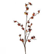 Rama de Rosa Mosqueta Amarillo/Naranja Rama de Rosa Mosqueta Artificial Deco L95cm