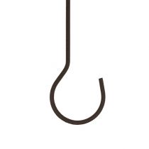 Gancho Marrón L 25cm 12pcs