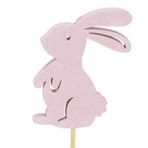 Artículo Conejos decorativos en un palo como acentos gráficos para mesas y jardineras, 31,5 cm, 16 piezas
