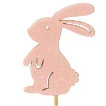 Artículo Conejos decorativos en un palo como acentos gráficos para mesas y jardineras, 31,5 cm, 16 piezas