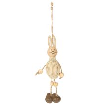 Artículo Adornos colgantes de conejito de Pascua para decoración festiva de Pascua, 12 cm, 4 piezas