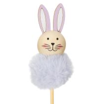 Artículo Figuras de conejito de Pascua esponjosas para alegres celebraciones de Pascua, decoración de habitaciones, 34 cm, 12 piezas