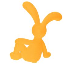 Artículo Conejito de Pascua decorativo de plástico, ideal como decoración y como idea de regalo, 20 cm, 2 piezas