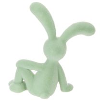 Artículo Figura decorativa de conejito de Pascua para una elegante decoración del hogar y Pascua, 22 cm, 2 piezas