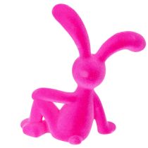 Artículo Conejo sentado decorativo como elemento decorativo primaveral para salón u oficina, 22 cm, 2 piezas