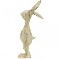 Artículo Conejito de madera Primavera Pascua Decoración Conejito decorativo H25cm