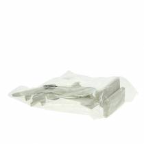 Artículo Conejo con herramientas de jardín madera blanca Al. 28/30,5 cm juego de 2