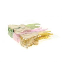 Artículo Figura para decorar conejo oreja larga 15cm 6pcs