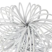 Artículo Campana de alambre vintage para decoración de mesa de estilo rústico, 23 cm