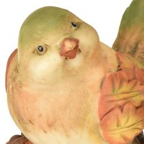 Artículo Decoración de otoño, decoración de pájaros, cono de pájaro, figura de otoño, altura 19 cm