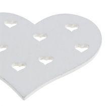 Artículo Corazón Mix Blanco 3.3cm - 7cm 54pcs