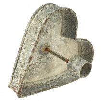 Artículo Candelabro decorativo corazón candelabro antiguo 13x14cm