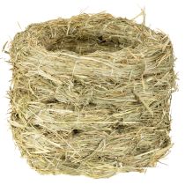 Artículo Coronas de heno decoración natural 21-22cm set de 5 coronas DIY